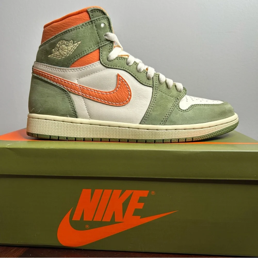 Nike | Nike Air Jordan 1 High OG Craft Celadon (8M/9.5W) - Picture 3 of 15